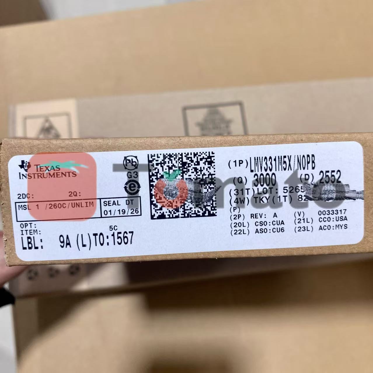 LMV331M5X/NOPB Texas Instruments
