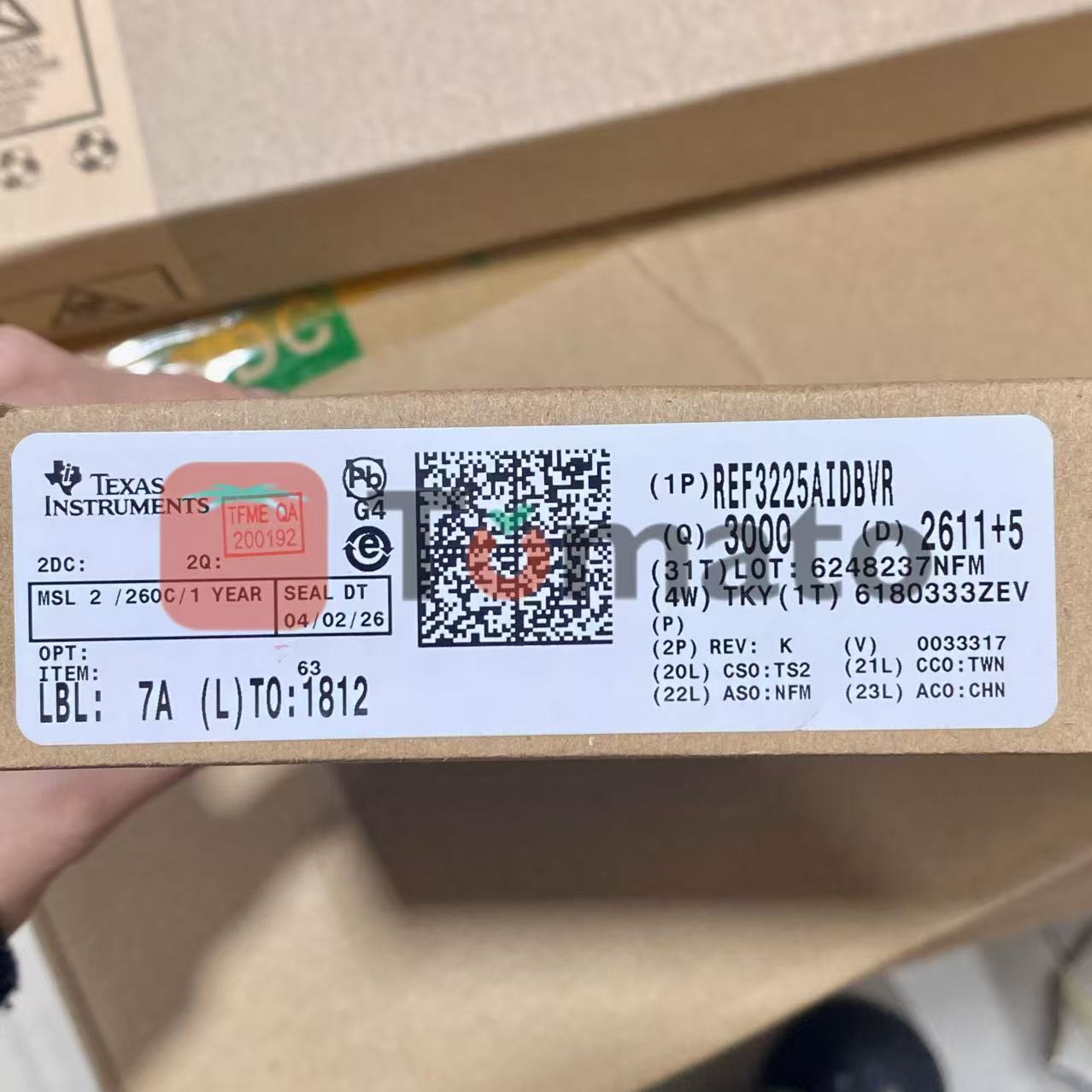 REF3225AIDBVR Texas Instruments